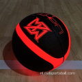 gloeiende basketbalglow in het donker